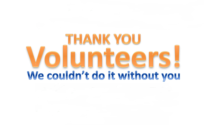 Thank you Fair volunteers